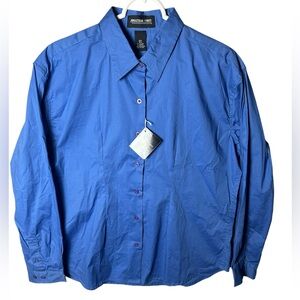 Jonathan Corey NWT Women's Size 2XL Button Down Long Sleeve‎ Shirt